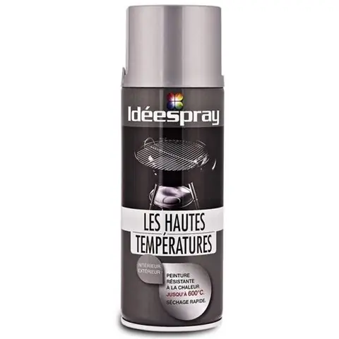 Bombe de peinture haute température alu - Sinto