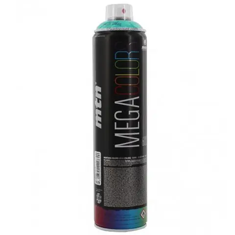 Bombe de peinture mega 600ml - vert - Mtn