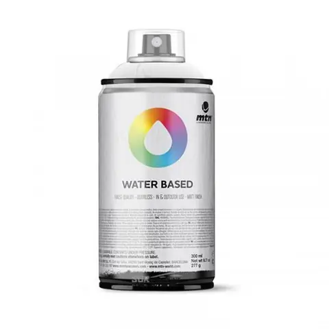 Bombe de peinture MTN water based - blanc titane