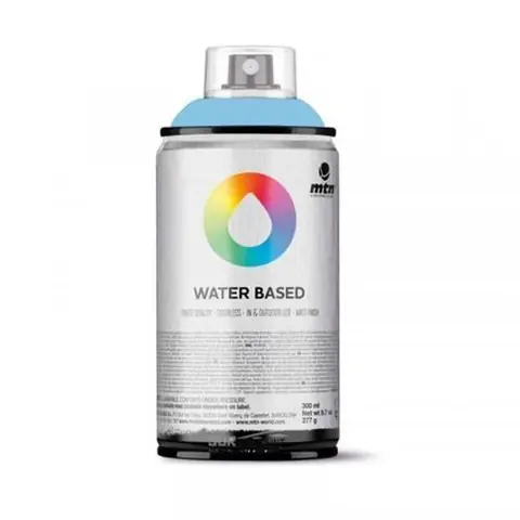 Bombe de peinture MTN water based - bleu cobalt pâle