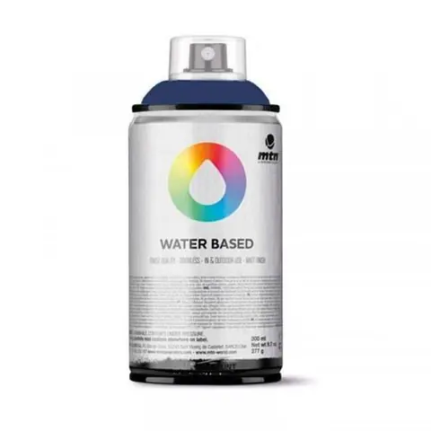 Bombe de peinture MTN water based - bleu outremer profond