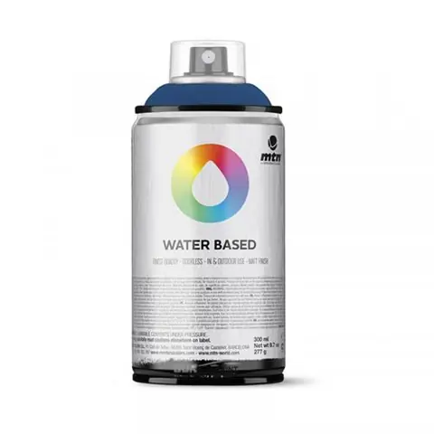 Bombe de peinture MTN water based - bleu outremer