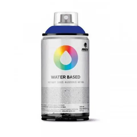 Bombe de peinture MTN water based - bleu primaire foncé