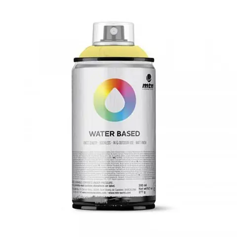Bombe de peinture MTN water based - jaune clair