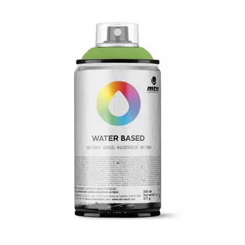 Bombe de peinture MTN water based - jaune vert brillant