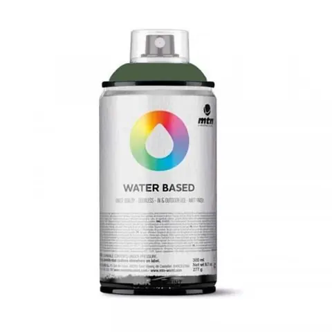 Bombe de peinture MTN water based - vert gris foncé