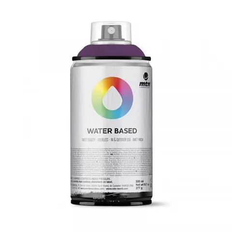 Bombe de peinture MTN water based - violet bleu profond