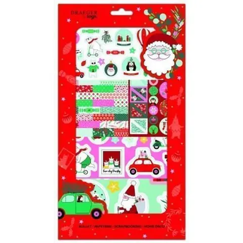 Bullet journal - Kit stickers/pochoirs - En Route pour Noël