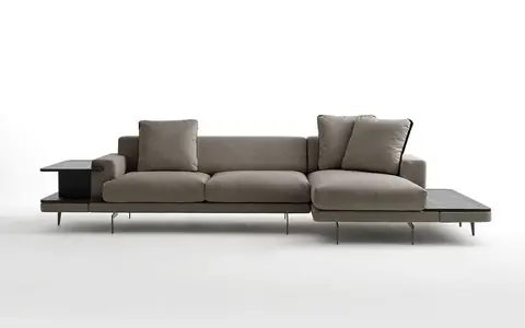 Canapés avec Chaise Longue by Busnelli : beauté et fonctionnalité