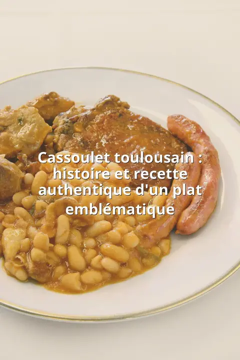 Cassoulet toulousain : histoire et recette authentique d'un plat emblématique