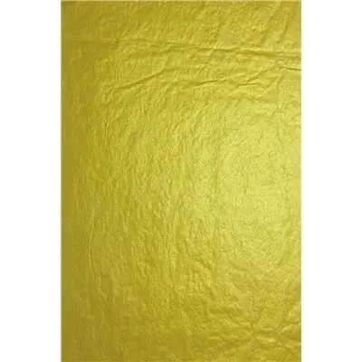Clairefontaine 95475C Sachet de papier de soie 8 feuilles 0,75x0,50m Or