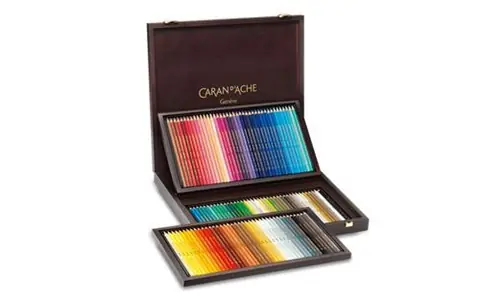 Coffret cadeau 120 crayons de couleurs SUPRACOLOR® Soft Aquarelle - Caran d'Ache