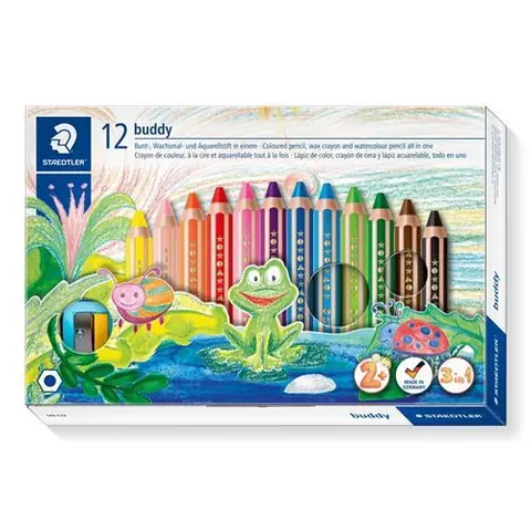 Crayons trois-en-un pour enfants Staedtler Multicolore