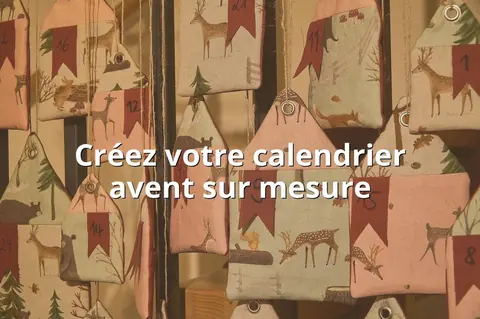Créez votre calendrier avent sur mesure