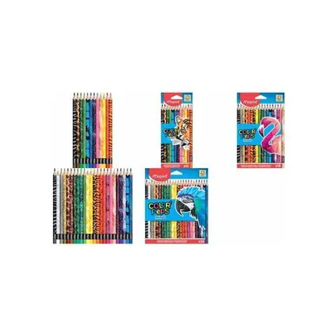 Etui à 24 crayons Maped Colorpeps Animals