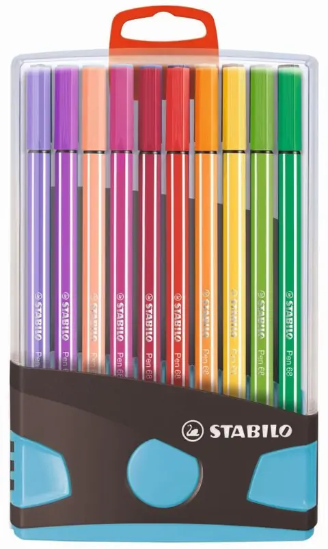 Etui de 20 feutres Stabilo ColorParade Pen 68