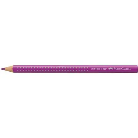 FABER-CASTELL Crayons couleur JUMBO GRIP, carmin