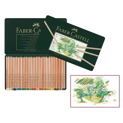 Faber-Castell Pitt Boîte De 36 Crayons Pastel