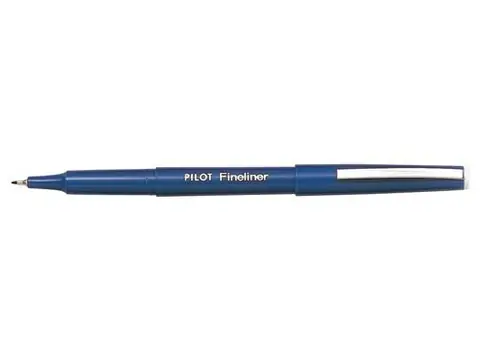 Feutre Pilot Fineliner Pointe extra-fine Bleu