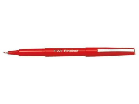 Feutre Pilot Fineliner Pointe extra-fine Rouge