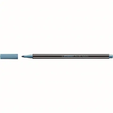 Feutre Stabilo Pen 68 Metallic Bleu