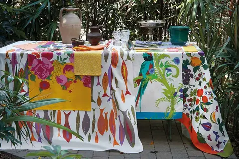 Gabel pour Ken Scott : mélange de couleurs et de motifs pour toute la maison