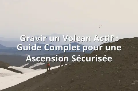 Gravir un Volcan Actif : Guide Complet pour une Ascension Sécurisée