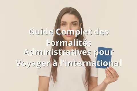 Guide Complet des Formalités Administratives pour Voyager à l'International