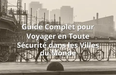 Guide Complet pour Voyager en Toute Sécurité dans les Villes du Monde