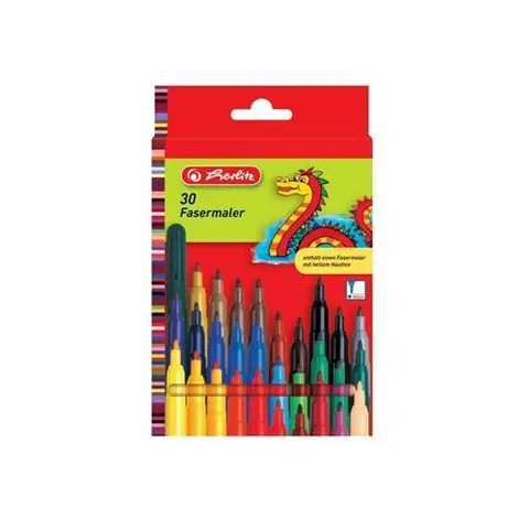 herlitz Feutre, étui en carton de 30