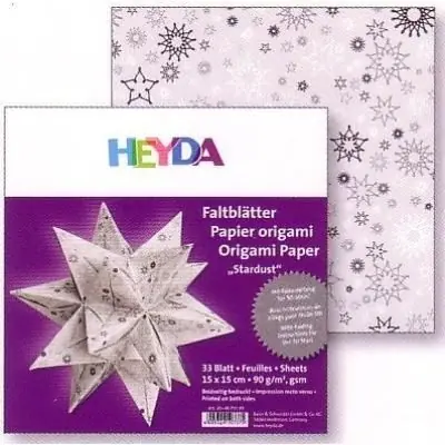 Heyda origami feuilles dépliantes stardust, (l)150 x (h) 204875533