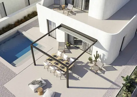 Idées pour ombrager la terrasse en bord de mer