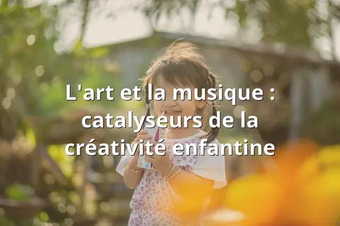 L'art et la musique : catalyseurs de la créativité enfantine