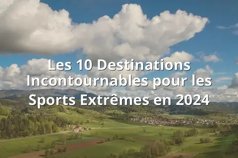 Les 10 Destinations Incontournables pour les Sports Extrêmes en 2024