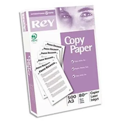 Lot de 5 Ramettes de 500 feuilles papier blanc COPY A3 80g CIE 153