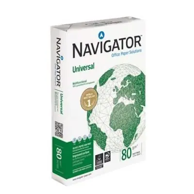 Lot de 5 Ramettes de 500 feuilles papier extra blanc Navigator Universal A3 80G CIE 169
