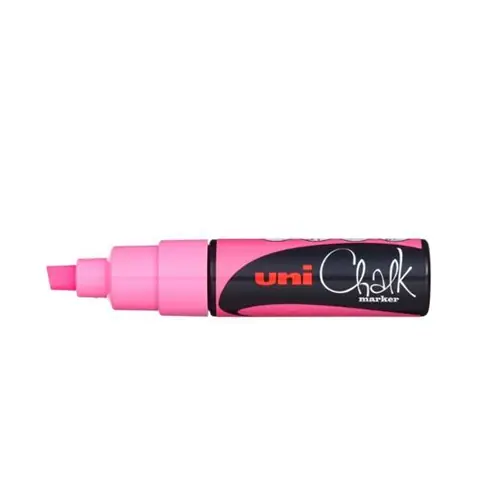 marqueur craie rose pointe 8,0 mm - PWE8K RE FLUO