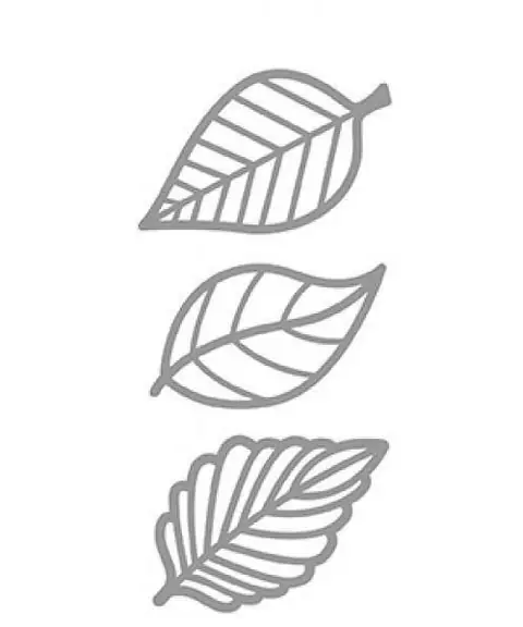 Matrice de découpe - Dies - Nature feuilles