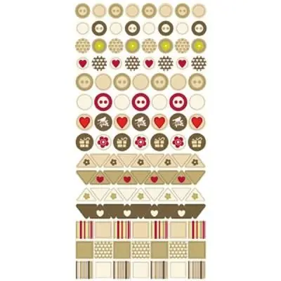 Mini stickers Love vintage