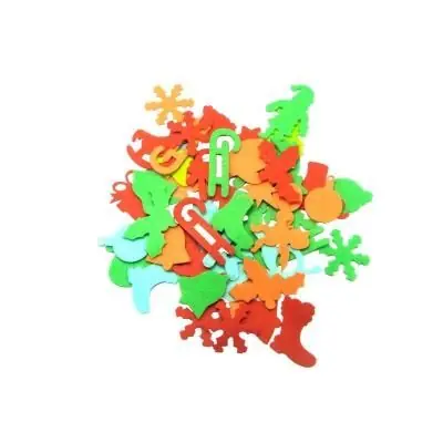 Motif adhésif feutrine - Noël - 150 pièces - Sodertex