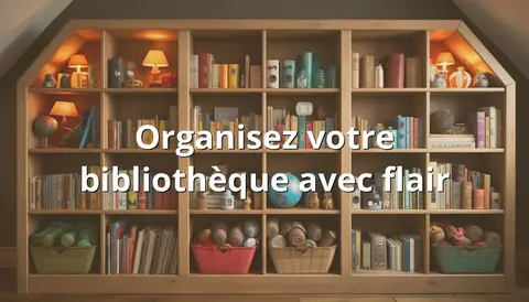 Organisez votre bibliothèque avec flair