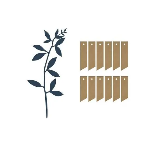 pack 6 feuilles bleu 12 étiquettes 1 bobine 6m - DGPZ1-074C