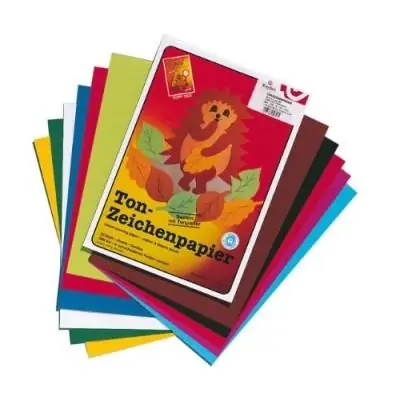 Papier à dessin - 10 coul. 130 g m² - bloc 10 feuilles a3 - ursus 2154099