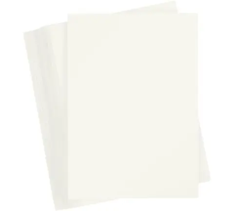 Papier cartonné - A6 - Ivoire - 180 gr - 100 feuilles