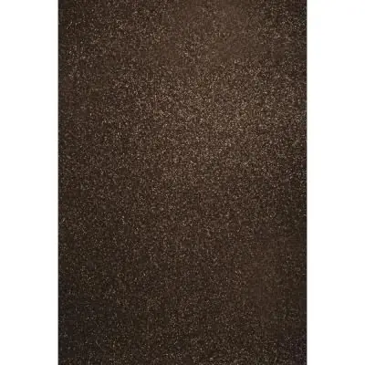 Papier cartonné pailleté - A4 - Brun foncé - lot 10 feuilles - Rayher