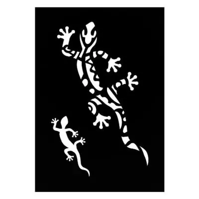 Pochoir adhésif salamandre 7x10 cm - ki-sign