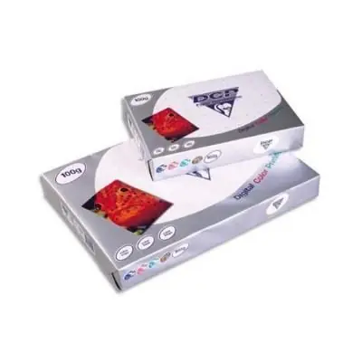 Ramette de 125 feuilles papier blanc DCP copieur, laser, jet d encre couleur 250gr A4 1857