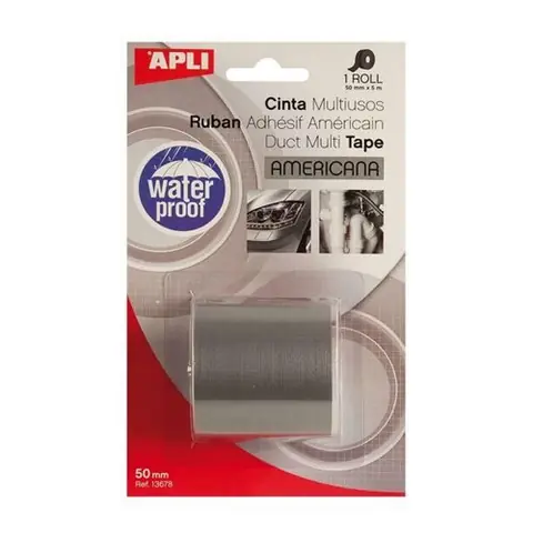 Ruban adhésif américain gris ultra résistant - apli agipa