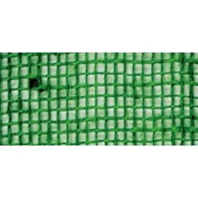 Ruban jute - Vert moyen - 80 mm - Au mètre - Rayher