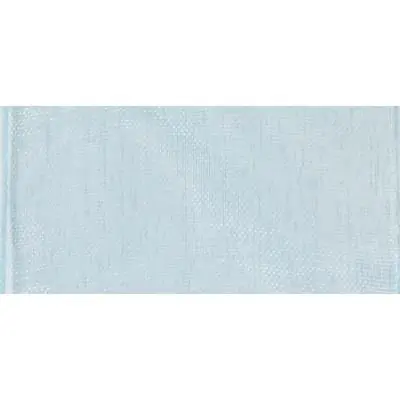 Ruban organdi - Bleu clair - 40 mm - Au mètre - Rayher